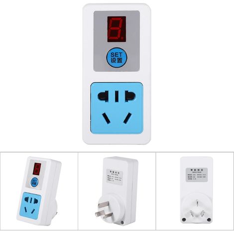 Programmable Timer Socket for Electrical Appliances (9 Hours, 2200W Max, ABS Shell) (1/5)