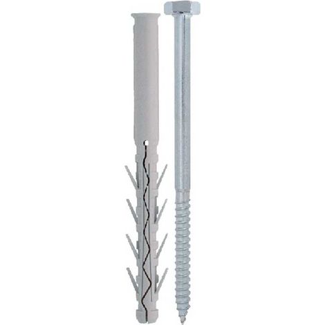 1CF TASSELLO TUP4 CON VITE TESTA ESAGONALE 50 PZ. mm. 8x120