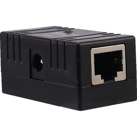 Injecteur/répartiteur PoE passif, alimentation CC par Ethernet 10/100 Mbps, adaptateur mural RJ45 pour caméra de sécurité réseau IP (1/5)