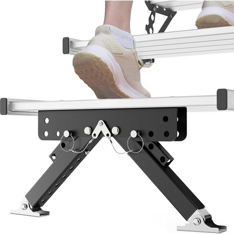 Kit de Stabilisateur de Marche pour Camping-car, Stabilisateur d'entrée Réglable et Stable - Accessoires de Camping-car pour Remorques de Voyage, Camping-cars et Camping - Capacité de Charge (1/5)