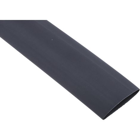 Gaine thermorétractable RS PRO, Dia. 25.4mm Noir rétreint 2:1, 300mm ( Prix pour 1 ) (1/3)