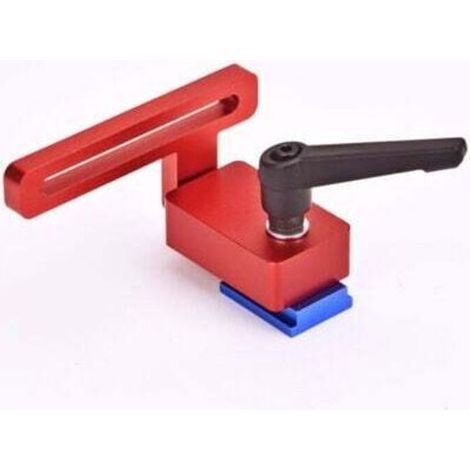 Butée de Rail de guidage pour rails en T à rainure en T, 30 glissières en T pour le travail du bois (1/5)