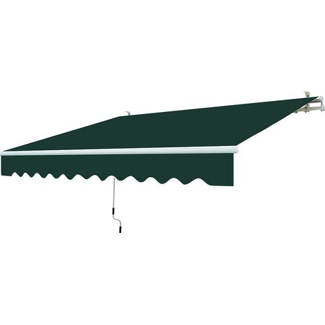 Tenda a Barra Quadra da Esterno 200x250cm in Poliestere Ranieri Verde (1/3)