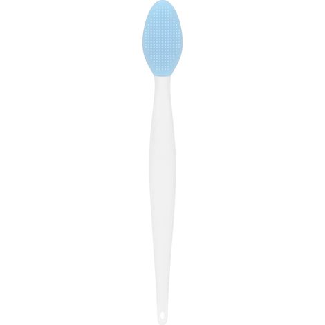 Brosse nettoyante double face en silicone doux pour nez et lèvres - Exfoliation et nettoyage profond, bleu (1/5)