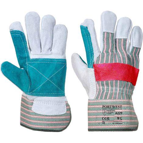 Guante Clásico Rigger con Doble Palma - Alta Protección / Verde / XL