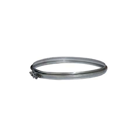 FASCETTE BLOCCAGGIO ACCIAIO INOX AISI 304 MONOPARETE SPESSORE MM.0,5- - ø mm.200 - 10 pezzi