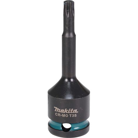 Makita E-19803 Steckschlüsseleinsatz 1/2" T35 Impact Black