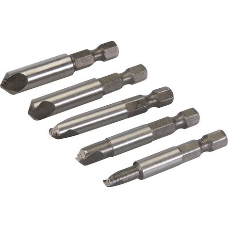 Schraubenausdreher 50 mm Satz 5-tlg.