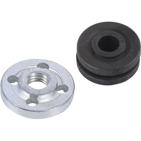 Remplacement de bride de meuleuse d'angle de 1 paire électrique meuleuse Pièce de fixation intérieure Noix de bride extérieure pour Makita 9523 (1/5)
