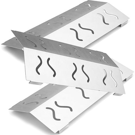 32,5 cm de couverture de brûleur en acier inoxydable pour Rösle Videro série G2, G4, G6, grille à gaz, couverture de brûleur répartiteur de flamme pour rösle Videro G2-S, G3-S, G4-S, G5-S, G6-S Nero