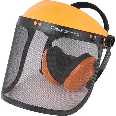 PANTALLA PROTECCION + CASCOS OIDOS SET (1/3)