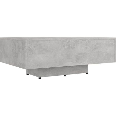 Maison Exclusive - Tavolino Salotto Grigio Cemento 85x55x31 cm Legno Multistrato (1/5)
