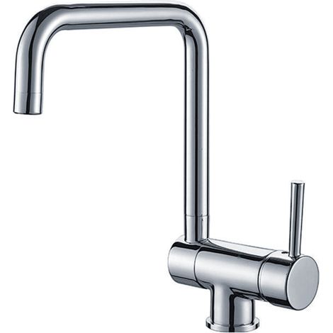 Grifo Monomando Fregadero Abatible Cromo, 31cm(alto) 22.1cm(largo). (1/3)