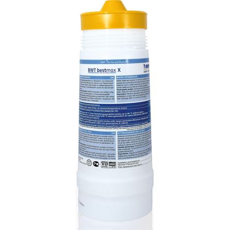 BWT Bestmax X cartouche filtrante transparente 10 9 cm