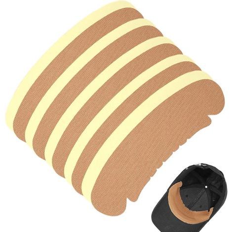 Bandeau anti-transpiration pour casque de sécurité homme 10 inserts absorbants pour casque Protection optimale pour soudeuses, couvreuses, peintres, cyclistes, ouvrières, randonneuses (1/5)