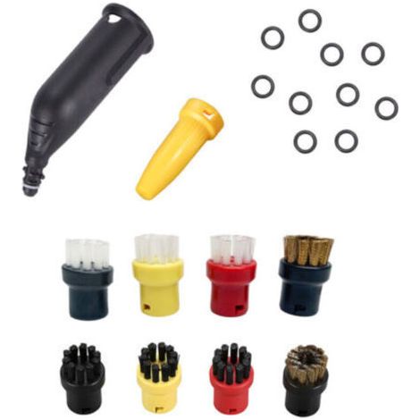 Accessoires de nettoyeur vapeur compatibles avec Karcher, large gamme de combinaisons de pièces de rechange, compatibles avec Karcher SC1 SC2 SC3 SC4 SC5 SC7 CTK10 (1/5)
