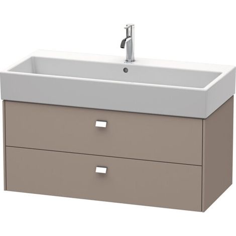 Support de lavabo BRIOSO avec poignée chromée, dimensions 442x984x459 mm, bas ma (1/2)