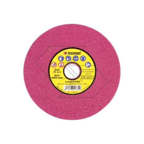 Set 5 mole abrasive a disco colore rubino grana grossa per affilatrice JOLLY EVO