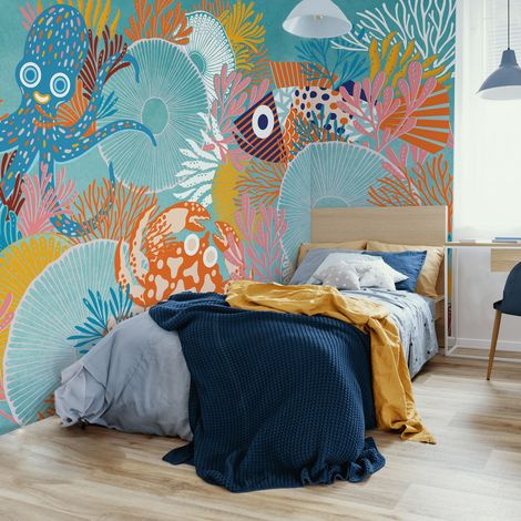 Papier peint panoramique Marin, Couleurs 150 x 250cm (1/5)