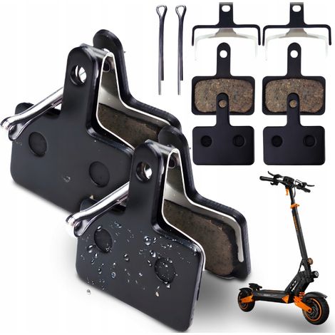 2 paires - Plaquettes de frein KuKirin G2 Master / G3 PRO / G2 2025 / G4 / Techlife X8