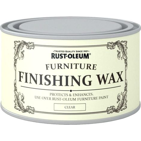 Rust-Oleum Chalk Chalky Furniture Paint - Finishing Wax - Clear 400ml