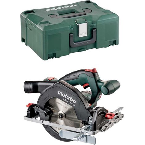Sega circolare portatile a batteria Metabo KS 18 LTX 57 18V senza batteria senza caricabatterie in metaBox (1/5)