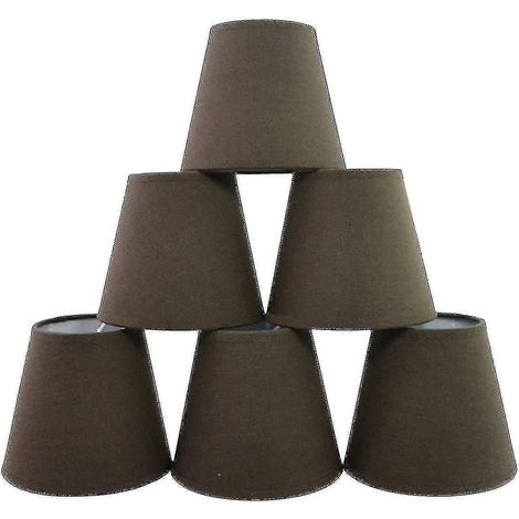 Set mit 6 Lampenschirmclips für Kerzen- und Kristalllüster (1/3)