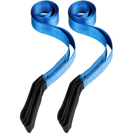 Lifting Straps 1.8 m 1T Polyester Flat Sling with Buckle (1/5)
