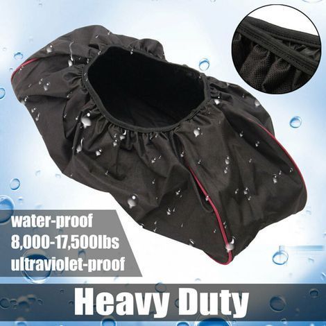 Winch Protection Cover 8,000-17,500 lbs Trailer Cover (1/5)