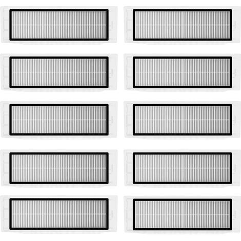Lntyq 10 Stück HEPA-Filter für Xiaomi Roborock S5Max/S6Pure/E5 Staubsauger (1/5)