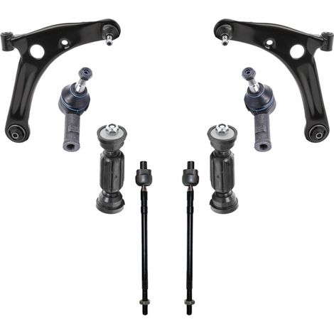 KIT BRACCIO OSCILLANTE 8 PEZZI COMPATIBILE CON MITSUBISHI COLT VI (Z3A, Z2A) 1.3 (Z21A / Kit Sospensione Completo OE/OEM / Bracci Oscillanti + Testine Sterzo / Sostituzione Diretta OEM