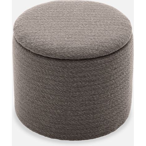 Pouf contenitore in tessuto
