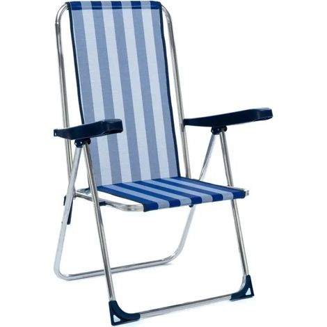 Poltrona da Spiaggia Alta Reclinabile Fibreline 367-ALF ALCO (1/3)