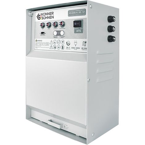 Könner & Söhnen KS ATS 4/32 -12 para grupo electrógeno Interruptor de transferencia automática (1/4)
