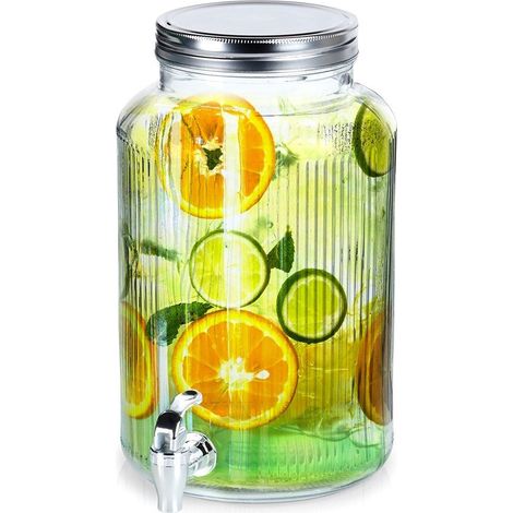 Recipient a boissons avec robinet pour limonade et feu de joie (1/5)
