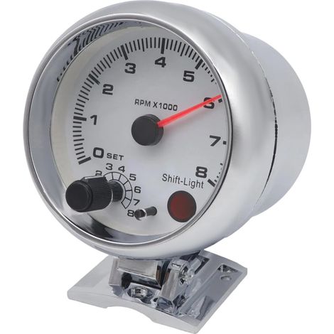 Tachimetro da cruscotto da 3,75 pollici, motore da 0 a 8000 giri/min, barca, modifica auto, pannello automatico, strumento per auto