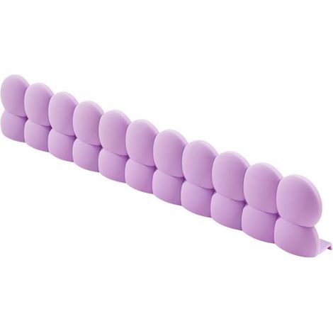Paraschizzi da cucina，Copertura protettiva per piano di lavoro，Mantiene il piano di lavoro asciutto，Ventose resistenti，Lunghezza 52 cm，Viola