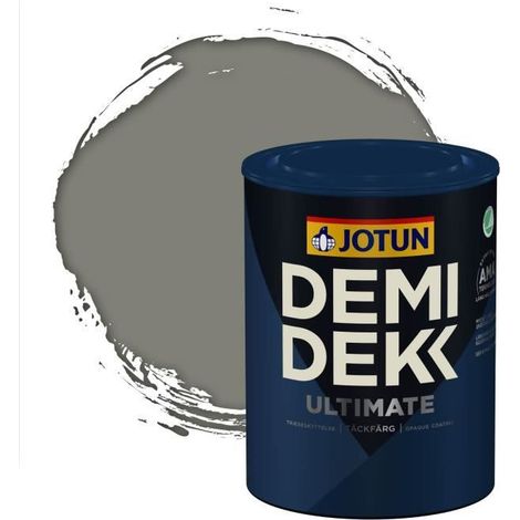 Lasure - DEMI DEKK ULTIMATE - Satiné - Gris Béton - 0,75L - Extérieur (1/2)