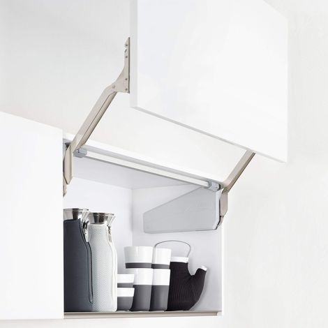 Kesseböhmer FREEslide H: 345 - 420 mm / 4,1 - 8 Kg Hochliftbeschlag, grau (1/5)