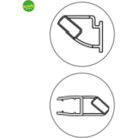 Chiusura magnetica per box doccia Loira Silqua by Mobo