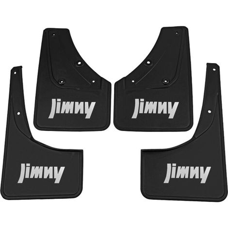Passend für schwarze Reifen mit Logo-bedruckten Kotflügeln für Suzuki Jimny 2019-2023. (Jimny 2019-2023 (schwarz) mit Logo)