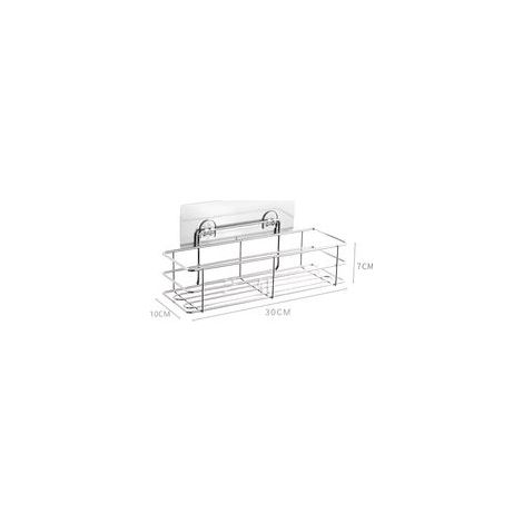 Porte-savon à ventouse pour salle de bain, boîte à savon murale sans perçage avec crochet, support rangement douche, cuisine – Installation instantanée–