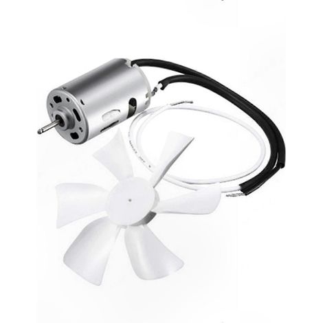 Ventilateur de toit de camping-car de 6 pouces de remplacement, moteur à arbre en D de 12 V pour la ventilation d'extraction de la salle de bain de camping-car (1/5)