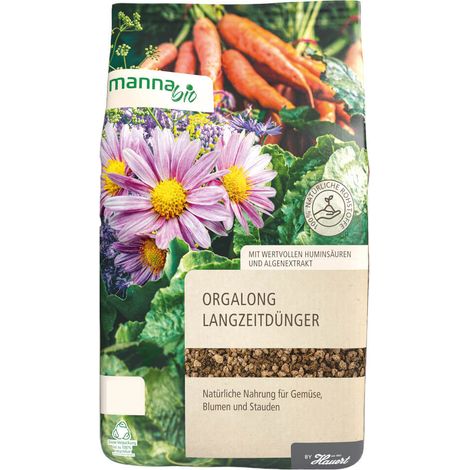 Manna Bio Orgalong 5kg Gemüsedünger Gartendünger Containerkulturen