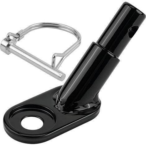 Attache Remorque Vélo avec Goupille de Sécurité, Fixation Remorque Universelle en Acier Alliée, Compatible Remorque Vélo Enfant ou Chien, Facile à Installer, Solide et Durable (1/5)