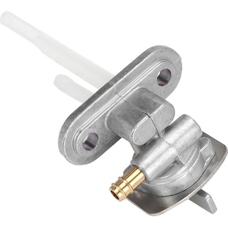 Benzinhahn mit O-Ring für Yamaha DT175, Ersatz-Benzinventil, Metall-Tankhahn, Austauschset mit Unterlegscheiben, Motorradteil. (1/5)