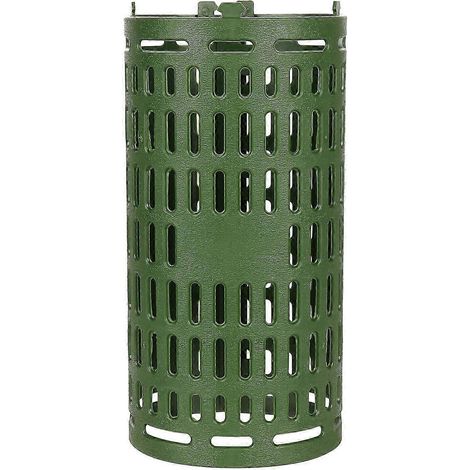 Protège-tronc ajustable, protection pour arbres, connecteurs en PP résistant aux intempéries, vert et noir, articles de jardin. (1/5)