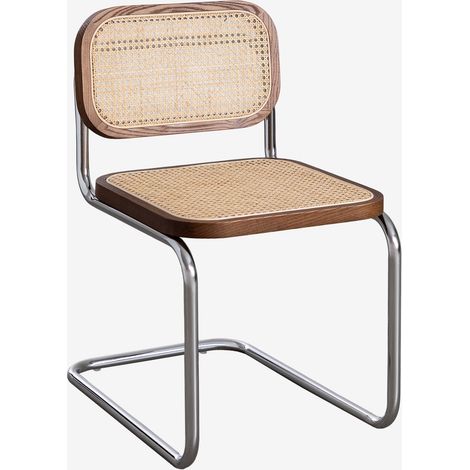 Set di 2 sedie da pranzo in rattan Tento SKLUM