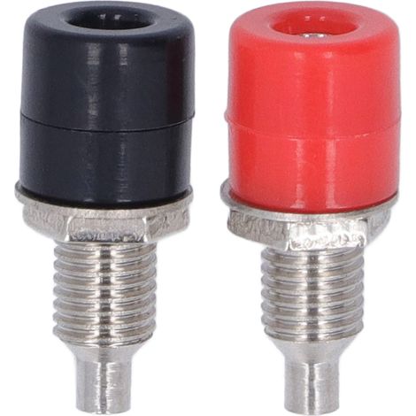 Fiches bananes par paire (10 paires), diamètre 4 mm, avec une résistance stable à la corrosion, largement utilisées dans les accessoires de test électrique. (1/5)