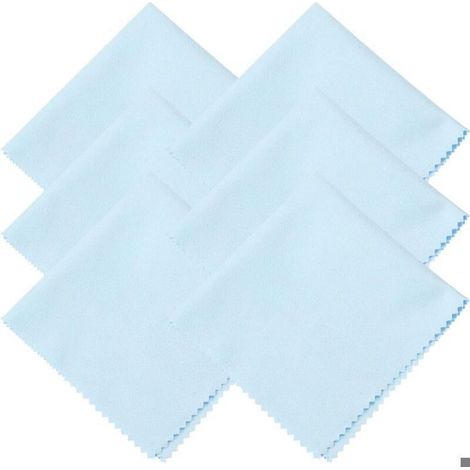10pcs chiffons microfibre – Tissu anti-rayures sans peluche – Pour lunettes, écrans et objectifs (1/4)